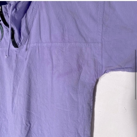 Vintage Honey-Komb EzzeWear Purple 1/4 Zip Top S - Picture 6 of 15